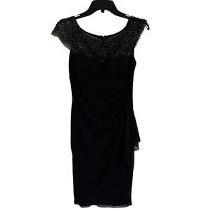 EUC Xscape Navy Dress
